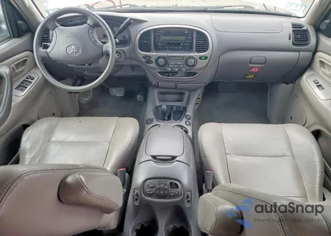 2003 Toyota Sequoia Limited z USA, uszkodzony, nr VIN 5TDBT48A63S184639